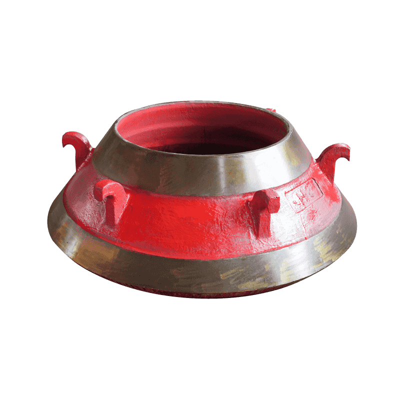 Kužeľový drvič na maltu s vysokým obsahom mangánu