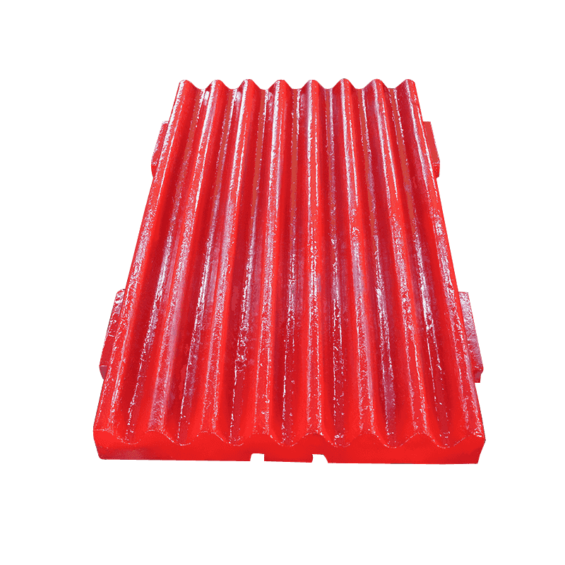 Čeľusťový drvič Pevná čeľusťová doska z vysoko mangánovej ocele